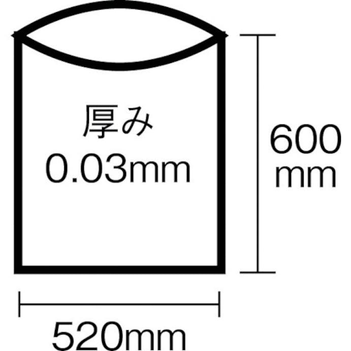 【CAINZ-DASH】日本サニパック Ｎ－２４２０Ｌ白半透明　１０枚 N-24-HCL【別送品】