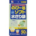 【CAINZ-DASH】日本サニパック 再生のびーるソフト水切り袋兼用タイプ　５０枚 WR65【別送品】