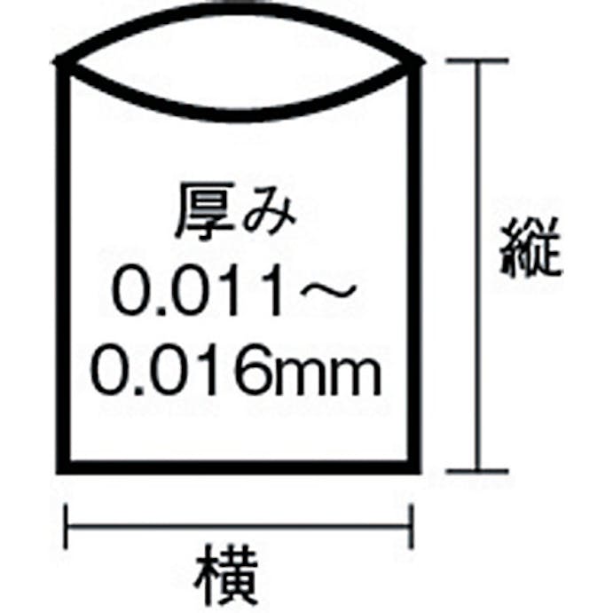 【CAINZ-DASH】日本サニパック エコノプラス　薄手タイプ　半透明　４５Ｌ　２０枚 E-40【別送品】