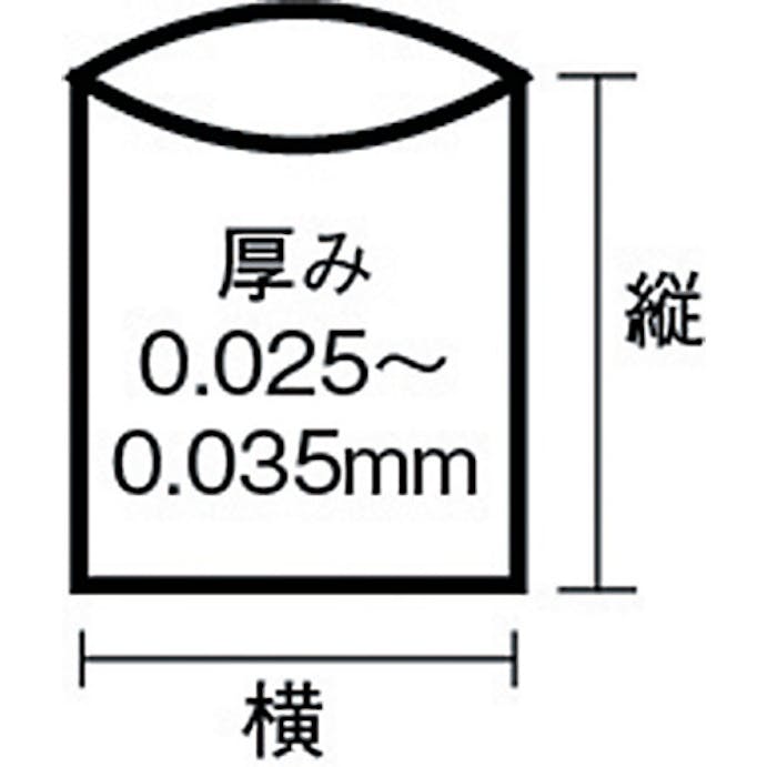 【CAINZ-DASH】日本サニパック ゴミ袋　ＮＪ９４実用本位９０Ｌ半透明　１０枚 NJ94-HCL【別送品】