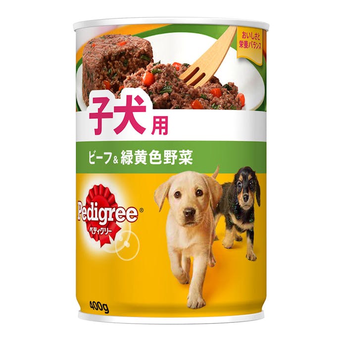 ペディグリー14チャム 子犬用スタンダードビーフ野菜 400g P14