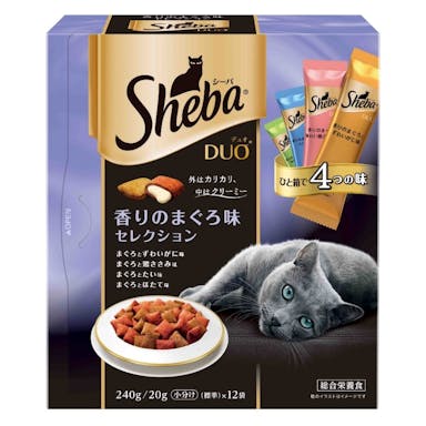 シーバ デュオ 香りのまぐろ味セレクション 240g(販売終了)