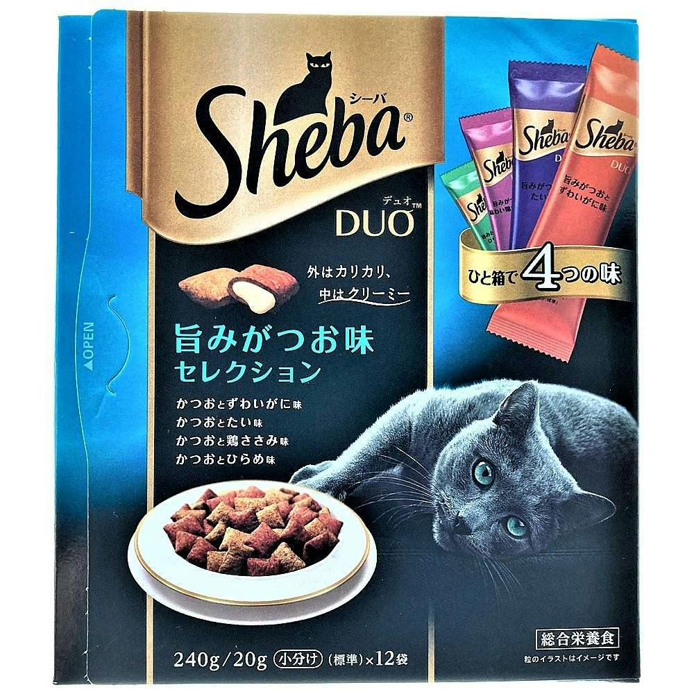 シーバ デュオ 旨みがつお味セレクション 240g(販売終了) | ペット用品