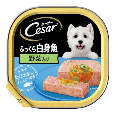 シーザー ふっくら白身魚 野菜入り 100g CE35N