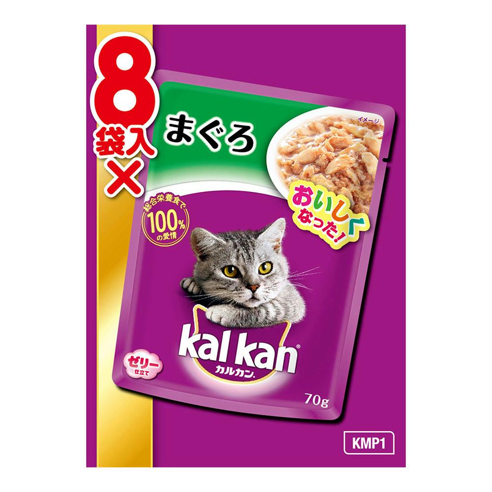 カルカン パウチ まぐろ 70g×8袋入 KMP1 | ペット用品（猫 