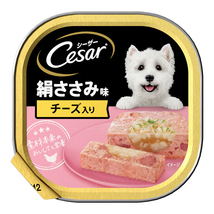 シーザー 絹ささみ チーズ入り 100g CE12N