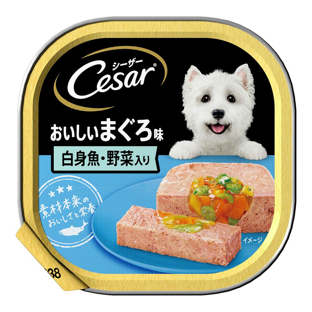 シーザー おいしいまぐろ 白身魚・野菜入り 100g CE71N | ペット用品（犬） 通販 | ホームセンターのカインズ