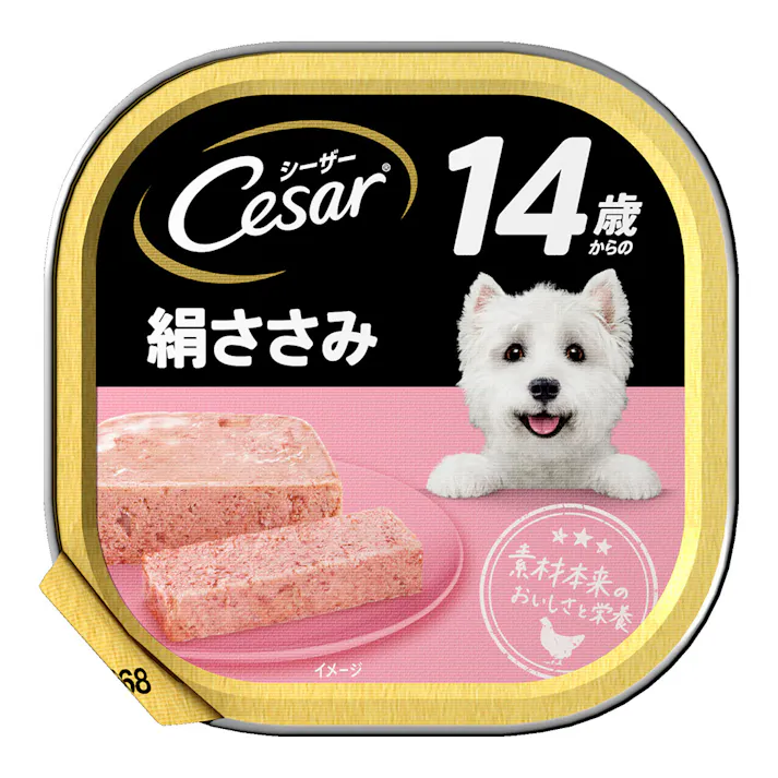 シーザー 14歳 絹ささみ 100g CE73N