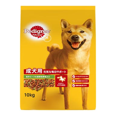 ペディグリー 成犬 ビーフ野菜 10kg PDN4