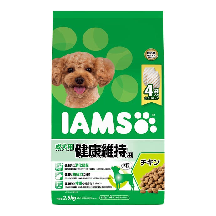 アイムス 成犬用 健康維持用 チキン 小粒 2.6kg ID221