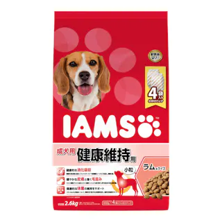 アイムス 成犬用 健康維持用 ラム&ライス 小粒 2.6kg ID222