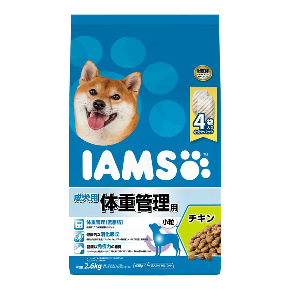 メーカー合同キャンペーン中】アイムス 成犬用 体重管理用 チキン 小粒