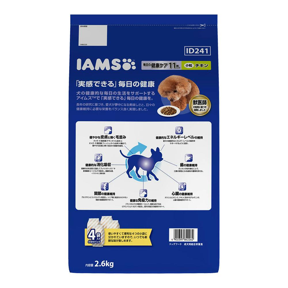 マースジャパン アイムス IAMS 11歳以上用 毎日の健康サポート チキン