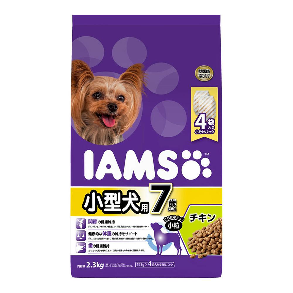 アイムス 7歳以上用 小型犬用 チキン 小粒 2.3kg IDK23 | ペット用品