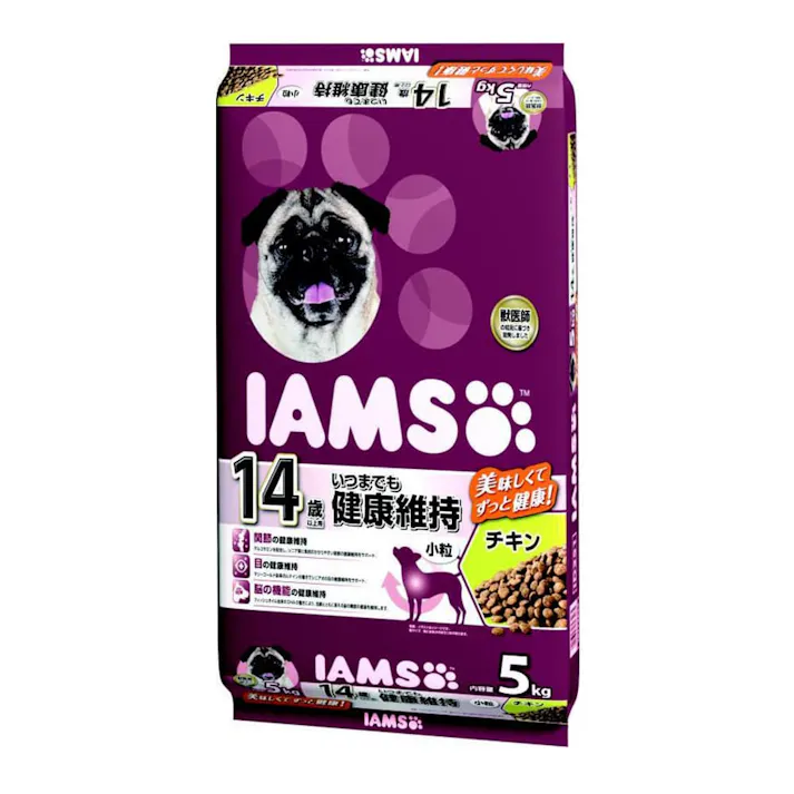 アイムス 14歳以上用 いつまでも健康維持 チキン 小粒 5kg ID351