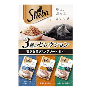 シーバ リッチ 3種のセレクション 贅沢お魚グルメアソート 6袋入り SRM1