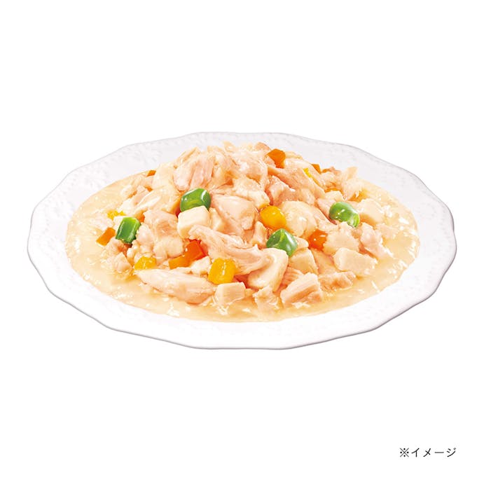 シーザー ふっくら蒸しささみ 彩り野菜入り 70g×4袋 CPM2