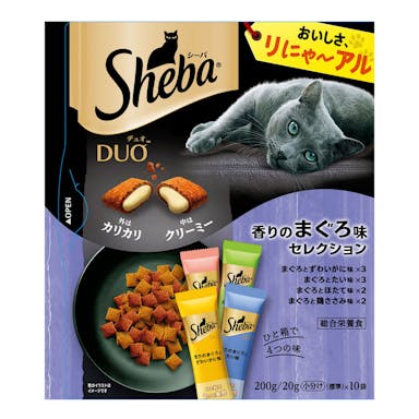 【にゃん祭り対象商品】シーバ デュオ 香りのまぐろ味S 200g SD12