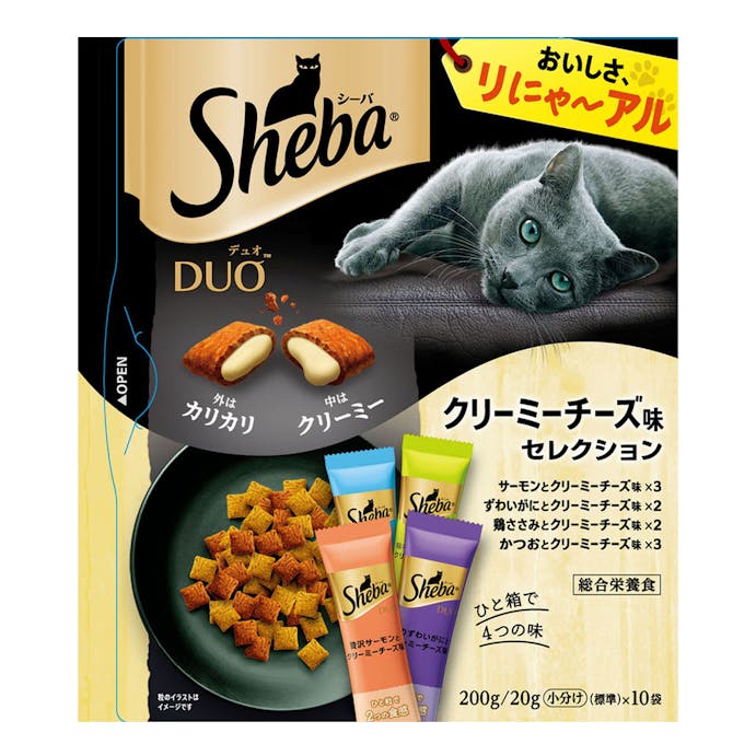 シーバ デュオ クリーミーチーズ味S 200g SD22