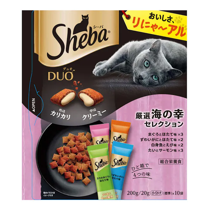 シーバ デュオ 厳選海の幸S 200g SD25