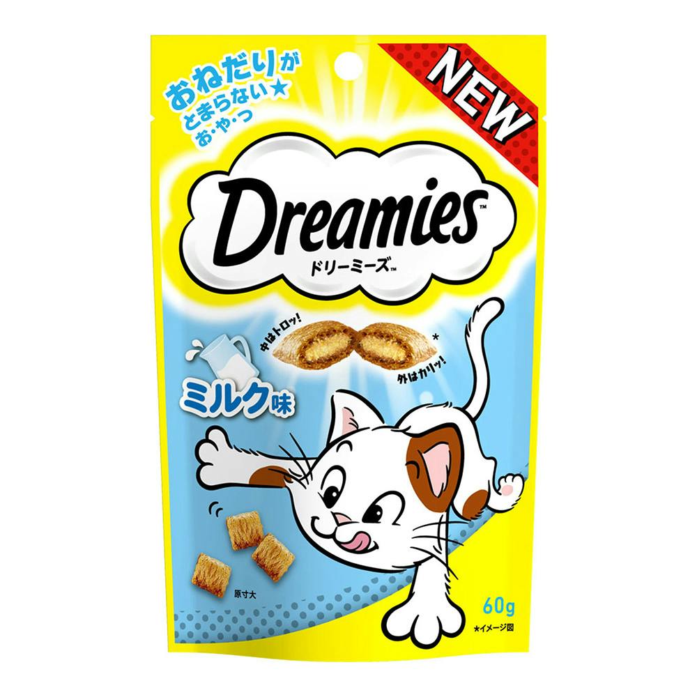 ドリーミーズ ミルク味60g DRE10 魚・ささみ・ジャーキー(猫) ドリーミーズ ミルク味60g DRE10 魚・ささみ・ジャーキー(猫)