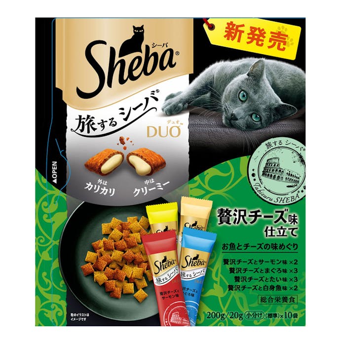 シーバ デュオ 旅する贅沢チーズ味仕立て 200g SDW1