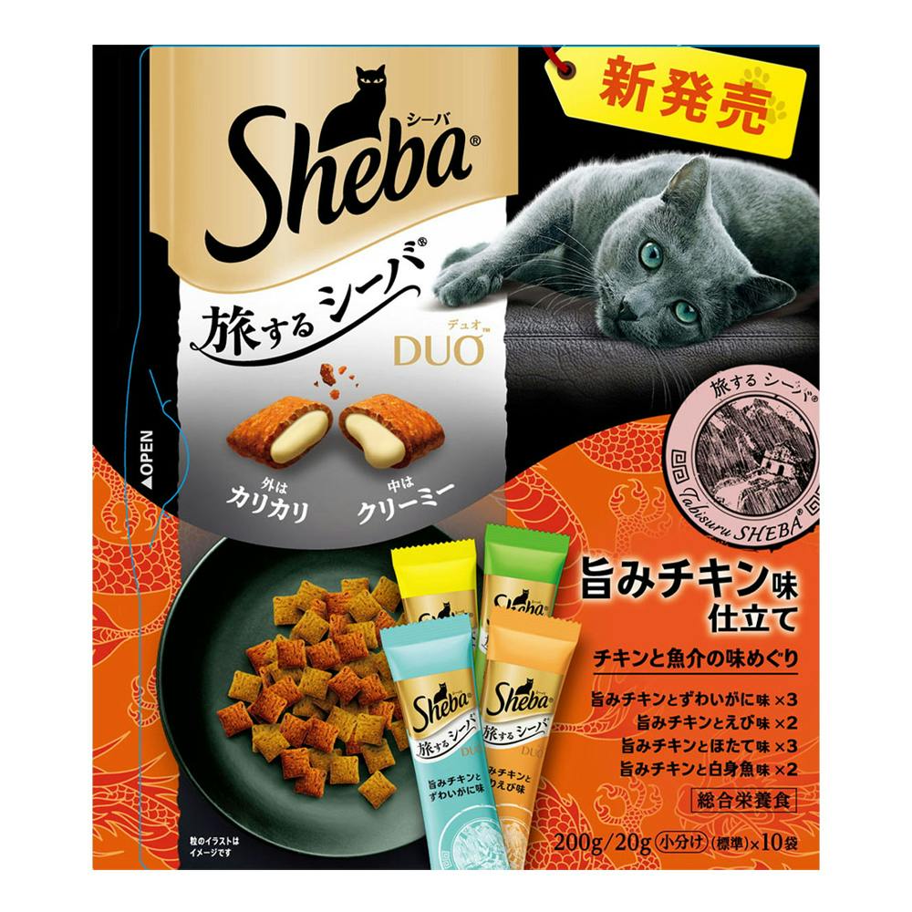 シーバ デュオ 旅する旨みチキン味仕立て 200g SDW3 | ペット用品（猫