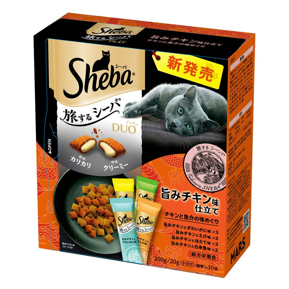 シーバ デュオ 旅する旨みチキン味仕立て 200g SDW3 | ペット用品（猫