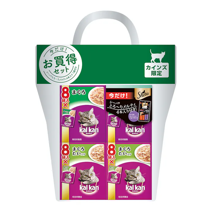 カルカンパウチ22年カインズ限定アソート成猫(販売終了)