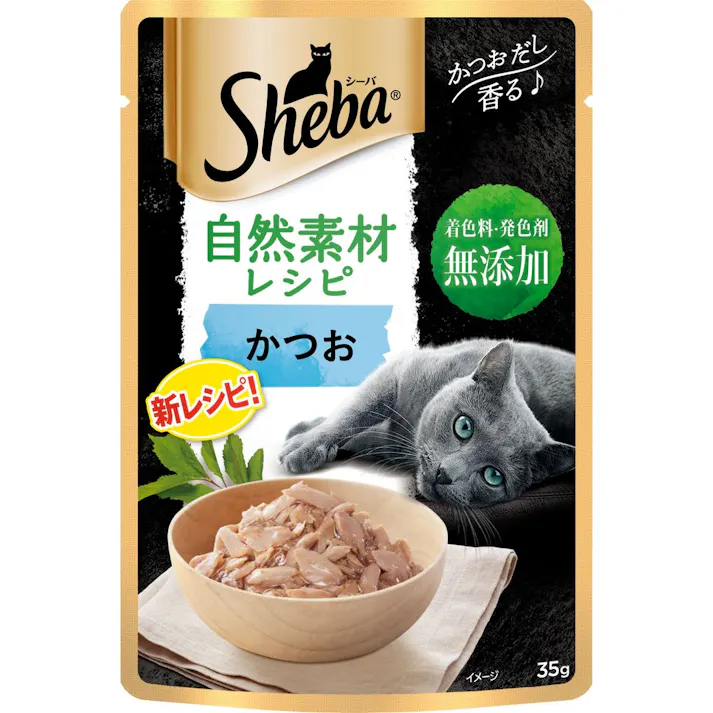 シーバ 自然素材レシピ かつお 35g