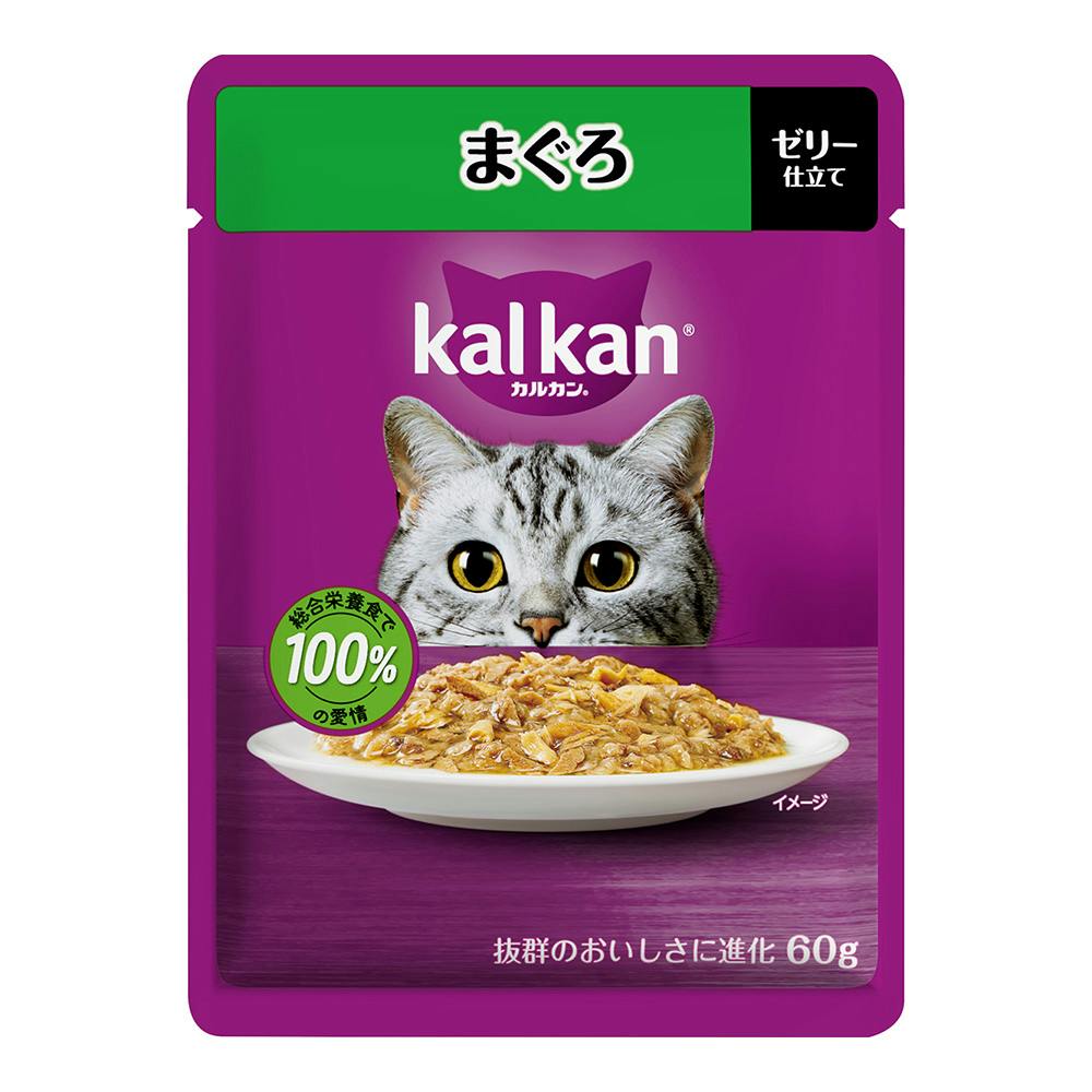 カルカン パウチ まぐろ 60g 猫用ウェットフード(パウチ) カルカン パウチ まぐろ 60g 猫用ウェットフード(パウチ)