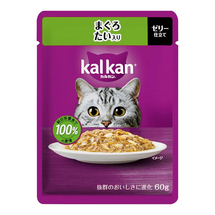 カルカン パウチ まぐろたい入り 60g