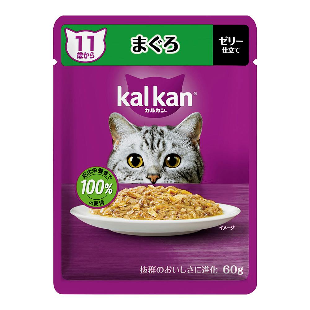 カルカン パウチ 11歳から まぐろ 60g | ペット用品（猫） 通販