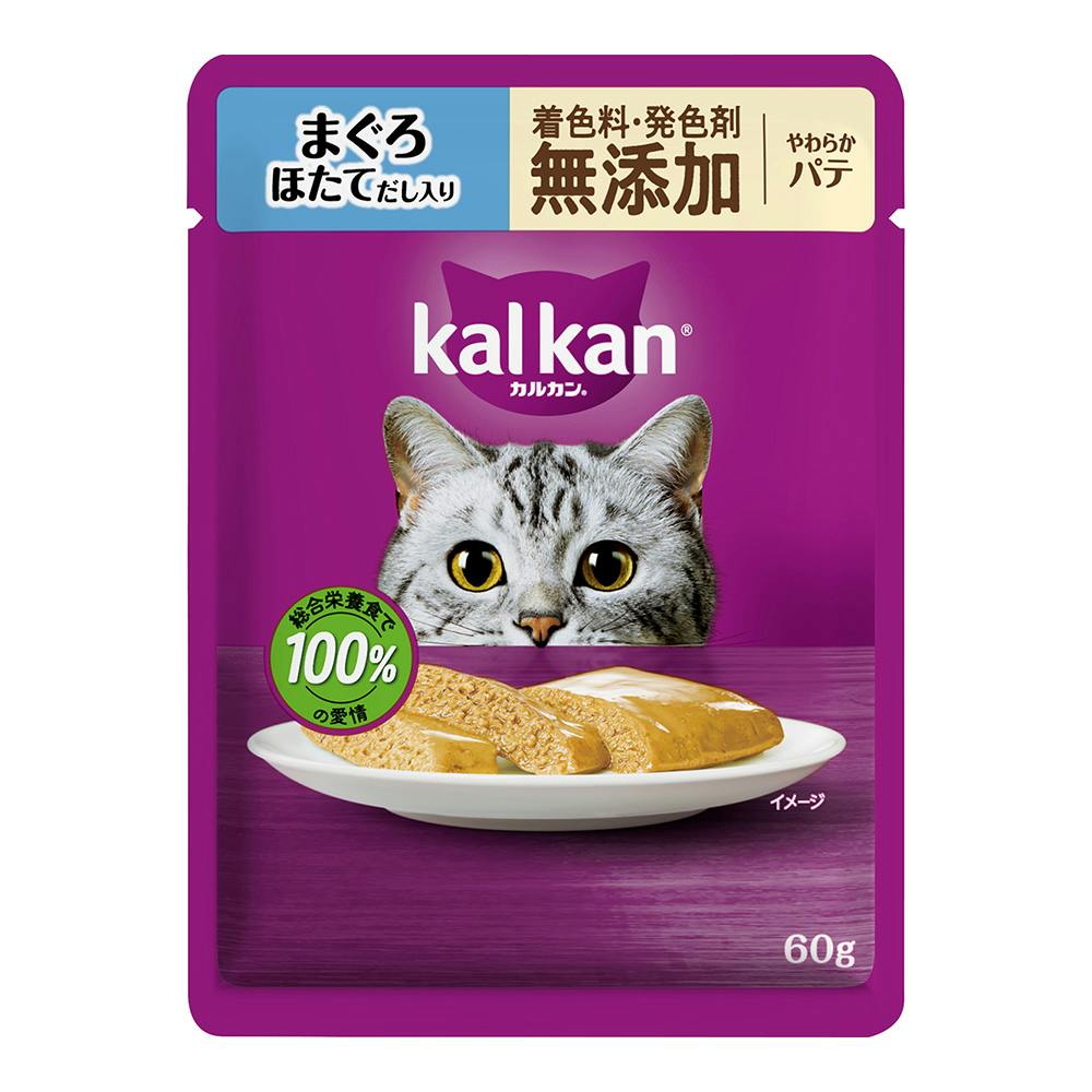 カルカン パウチ パテ まぐろほたて 60g 猫用ウェットフード(パウチ) カルカン パウチ パテ まぐろほたて 60g 猫用ウェットフード(パウチ)