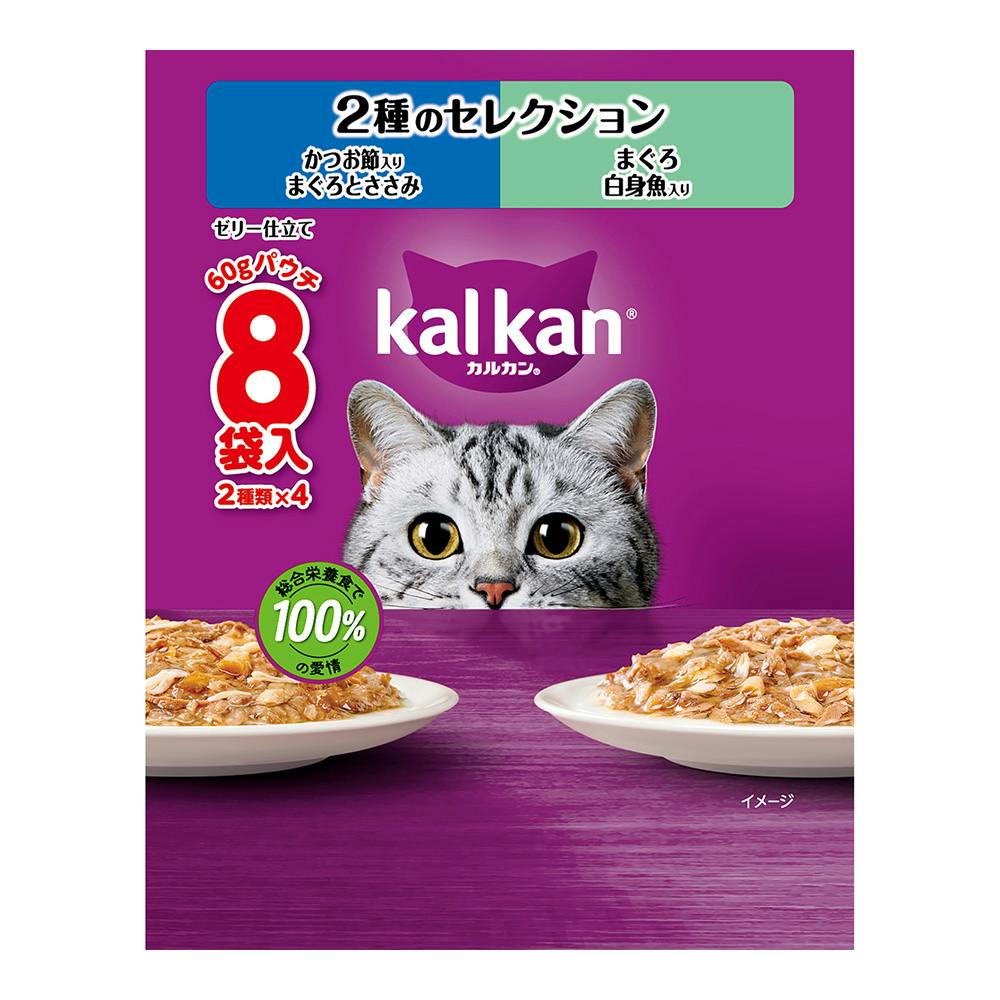 カルカン パウチ パテ 6箱 / 1箱（16袋入）96袋 No.3869 カルカン パウチ やわらかパテ お魚 まぐろかつおささみ 着色料