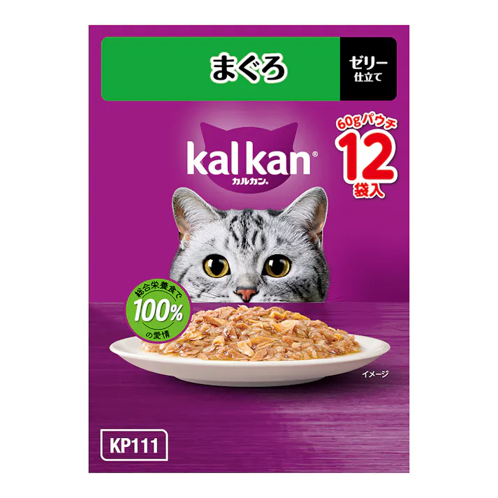 【ケース販売】カルカン パウチ まぐろ 60g×12個入