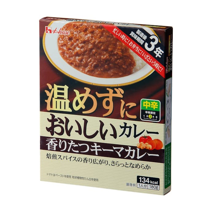 ハウス 温めずにおいしいカレー 香りたつキーマカレー