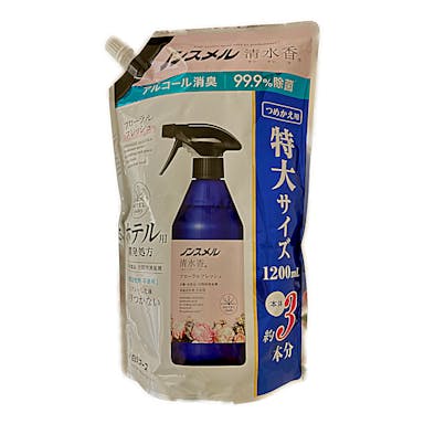 白元アース ノンスメル清水香 フローラルフレッシュの香り 詰替 1200ml