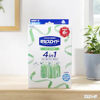 白元アース ミセスロイド クローゼット用 1年防虫 限定デザイン 6個 (販売終了)