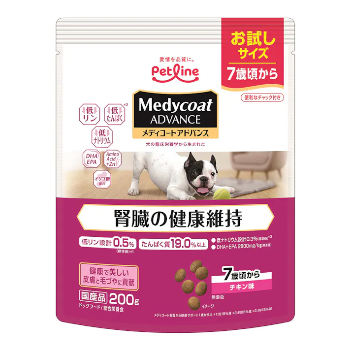 アドバンス 腎臓の健康維持 7歳頃から チキン味 200g