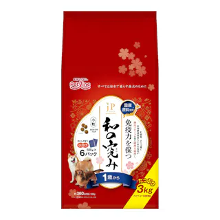 ペットライン JPスタイル 和の究み 小粒 1歳から 500g×6パック