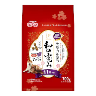 ペットライン JPスタイル 和の究み 小粒 11歳から 100g×7パック