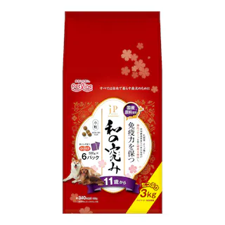 ペットライン JPスタイル 和の究み 小粒 11歳から 500g×6パック