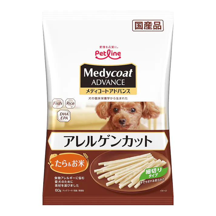 アレルゲンカット たら&お米 細切りタイプ 60g