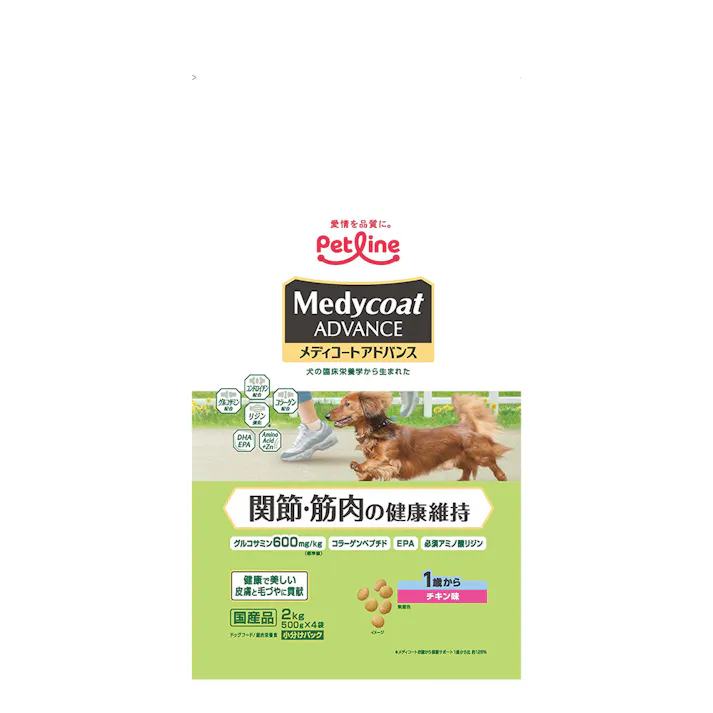 メディコートアドバンス 関節・筋肉の健康維持 1歳から チキン味 2kg