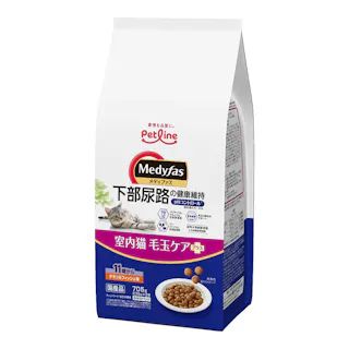 メディファス 室内猫 毛玉ケア11歳から 705g