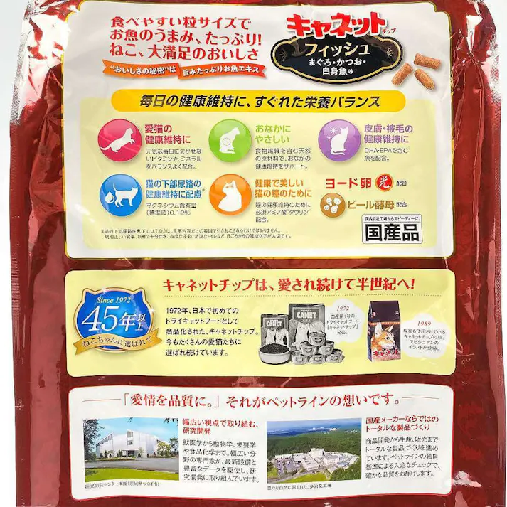 キャネットチップ フィッシュ 2.7kg