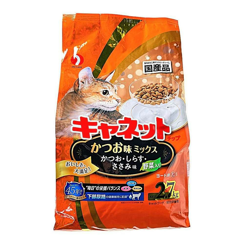 キャネットチップ かつお味ミックス 2.7kg｜ホームセンター通販【カインズ】