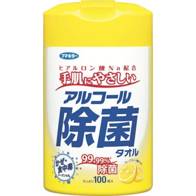【CAINZ-DASH】フマキラー アルコール除菌タオル１００枚入 433739【別送品】