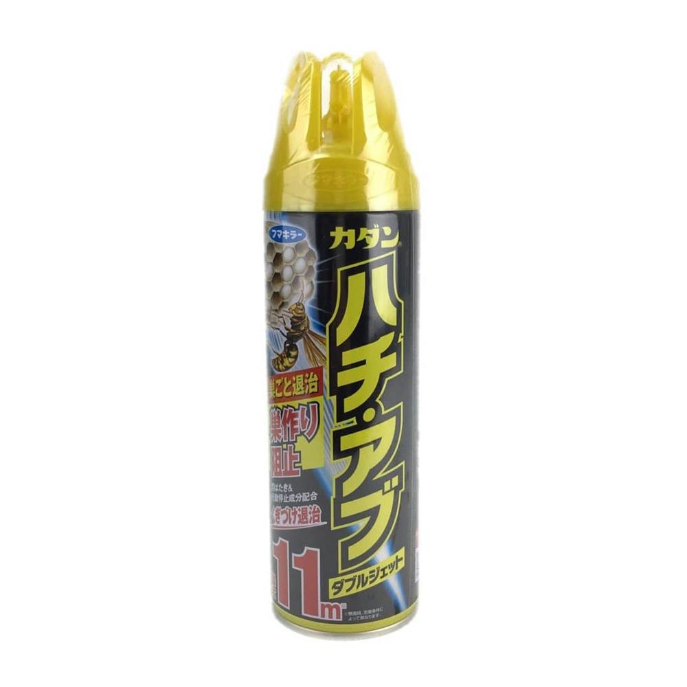 フマキラー カダン ハチ・アブ ダブルジェット 480ml 3個 - 肥料、薬品